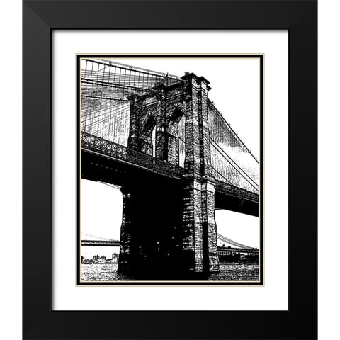 In Suspension II Black Modern Wood Framed Art Print with Double Matting by Maihara/Watt, Jeff/Boyce