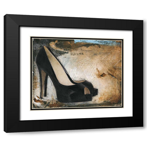 Shoe Box I Black Modern Wood Framed Art Print with Double Matting by Stajan-Ferkul, Andrea