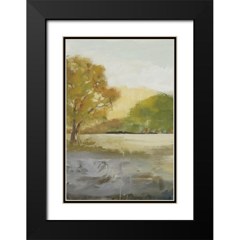 Prelude I Black Modern Wood Framed Art Print with Double Matting by Buckley, Mary Parker