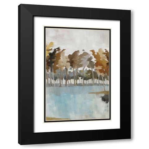 Wetlands II Black Modern Wood Framed Art Print with Double Matting by Ellens, Jacqueline