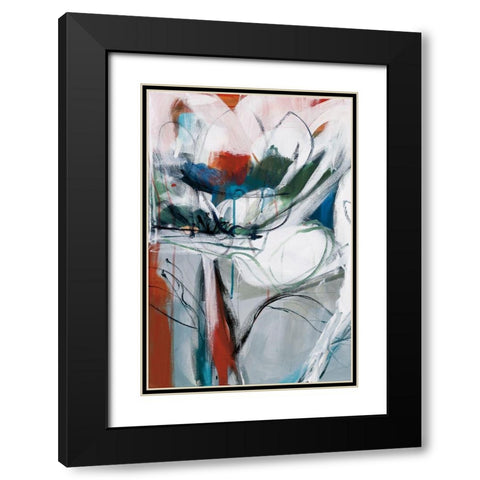 Winter Dance I Black Modern Wood Framed Art Print with Double Matting by Fitsimmons, A