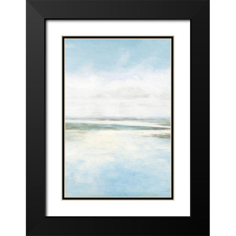 Low Tides II Black Modern Wood Framed Art Print with Double Matting by Davis, Rockwell