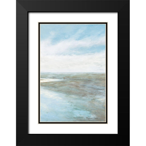 Low Tides III Black Modern Wood Framed Art Print with Double Matting by Davis, Rockwell