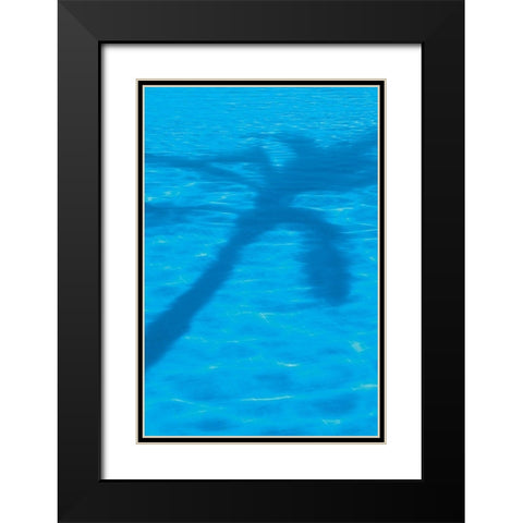 Vacationing B Black Modern Wood Framed Art Print with Double Matting by Frates, Dennis