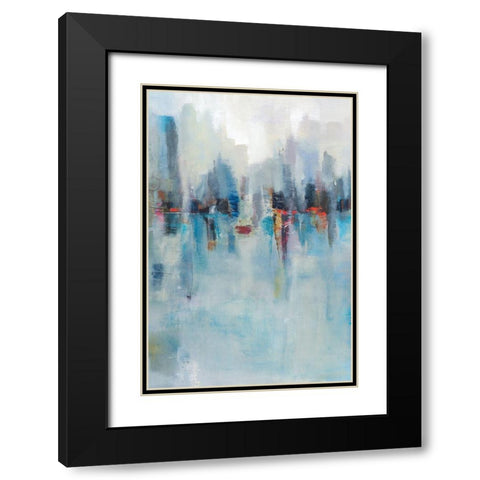 Panoramic Vision II Black Modern Wood Framed Art Print with Double Matting by Jackson, Victoria