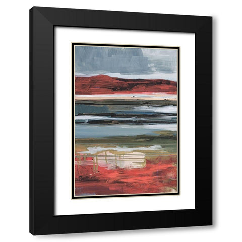 Before Night Falls I Black Modern Wood Framed Art Print with Double Matting by Fitzsimmons, A.