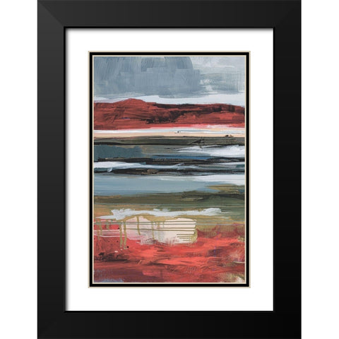 Before Night Falls I Black Modern Wood Framed Art Print with Double Matting by Fitzsimmons, A.