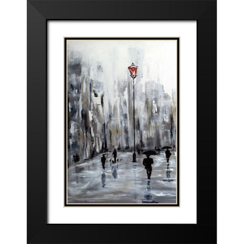 Grand Ville I Black Modern Wood Framed Art Print with Double Matting by Kadmiri, Aziz