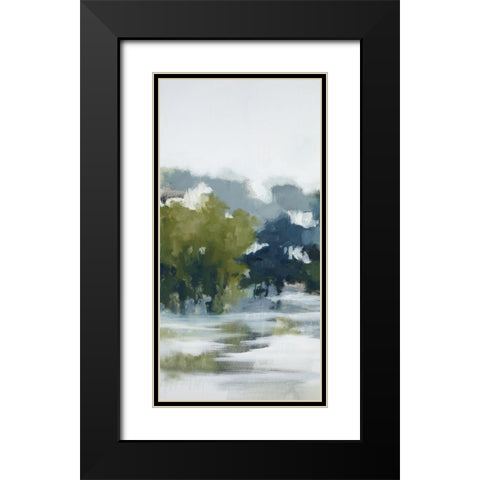 Reflections A Black Modern Wood Framed Art Print with Double Matting by Ellens, Jacqueline