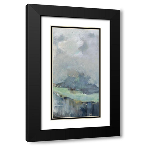 Passage III Black Modern Wood Framed Art Print with Double Matting by Buckley, Mary