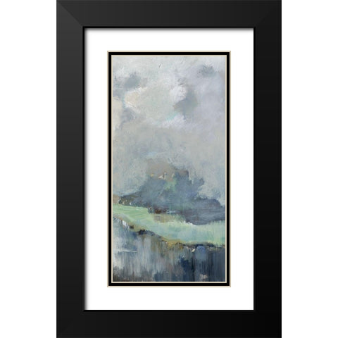 Passage III Black Modern Wood Framed Art Print with Double Matting by Buckley, Mary