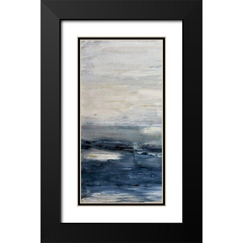 Oceania I Black Modern Wood Framed Art Print with Double Matting by Snow, Aerial