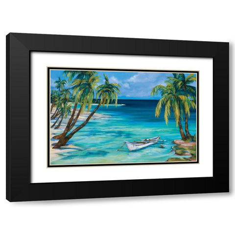 All For You Black Modern Wood Framed Art Print with Double Matting by Ridenour, Dana