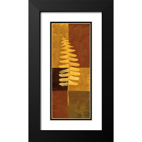 Woodland Impressions I Black Modern Wood Framed Art Print with Double Matting by Venter, Tandi