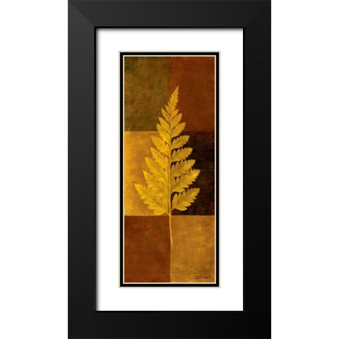 Woodland Impressions II Black Modern Wood Framed Art Print with Double Matting by Venter, Tandi