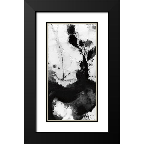 Soul Dance I Black Modern Wood Framed Art Print with Double Matting by Stanion, Kathy Morton