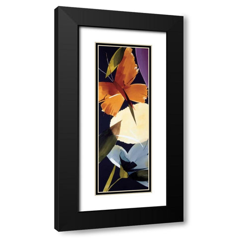When the Wind Blows II Black Modern Wood Framed Art Print with Double Matting by Abellan, Lola