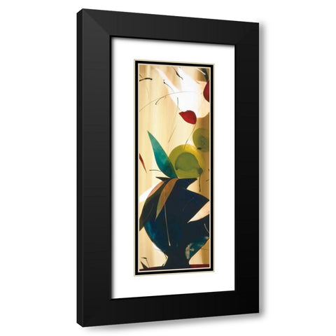 Exotico Oooh II Black Modern Wood Framed Art Print with Double Matting by Abellan, Lola