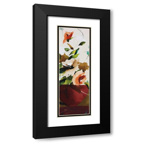 Sensitivity Black Modern Wood Framed Art Print with Double Matting by Abellan, Lola