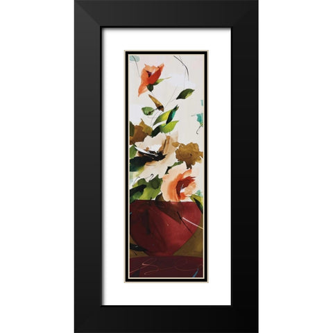 Sensitivity Black Modern Wood Framed Art Print with Double Matting by Abellan, Lola