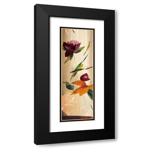 My Favorite Bouquet I Black Modern Wood Framed Art Print with Double Matting by Abellan, Lola