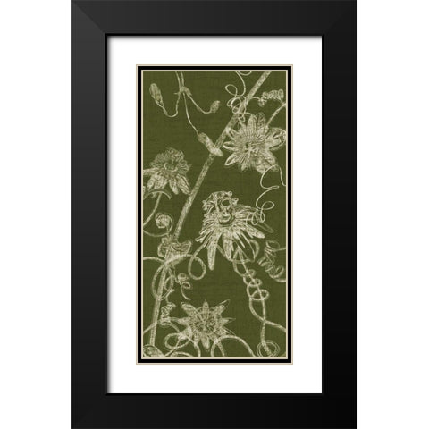 Prose and Verse II Black Modern Wood Framed Art Print with Double Matting by Amori