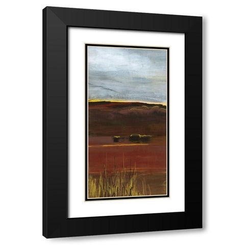 East Prairie Black Modern Wood Framed Art Print with Double Matting by Bernsen, Leslie