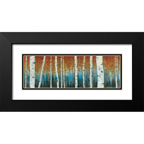 Birch Haven Black Modern Wood Framed Art Print with Double Matting by Blake, W.