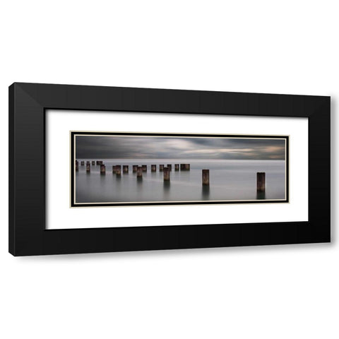 In Dreams II Black Modern Wood Framed Art Print with Double Matting by Cook, Jamie