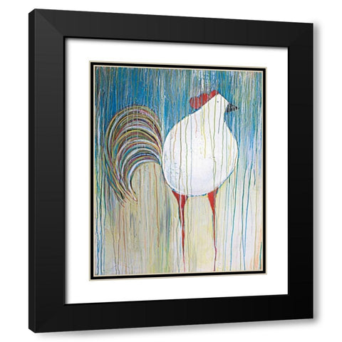 Morning Glory I Black Modern Wood Framed Art Print with Double Matting by Fortson, Kathryn