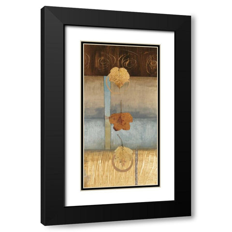 Free Fall I Black Modern Wood Framed Art Print with Double Matting by Fields, Laurie