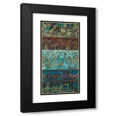 Overgrown II Black Modern Wood Framed Art Print with Double Matting by Gutierrez, Hilario