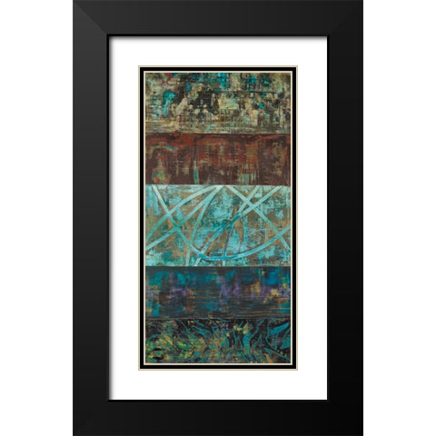 Overgrown II Black Modern Wood Framed Art Print with Double Matting by Gutierrez, Hilario
