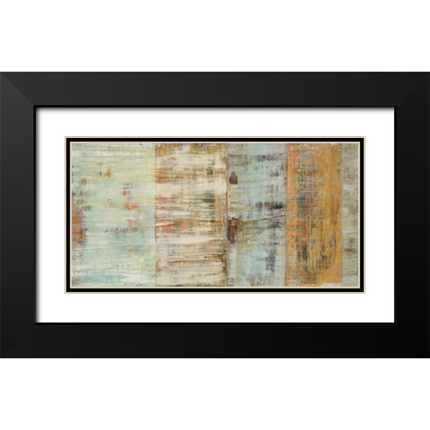 Escape To Serenity Black Modern Wood Framed Art Print with Double Matting by Gutierrez, Hilario