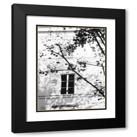 Autumn Shadows II Black Modern Wood Framed Art Print with Double Matting by Gomis, J.