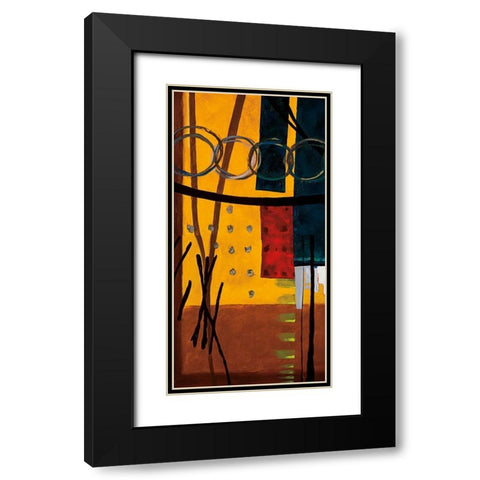 Dogmatism Black Modern Wood Framed Art Print with Double Matting by Hager, Geoff