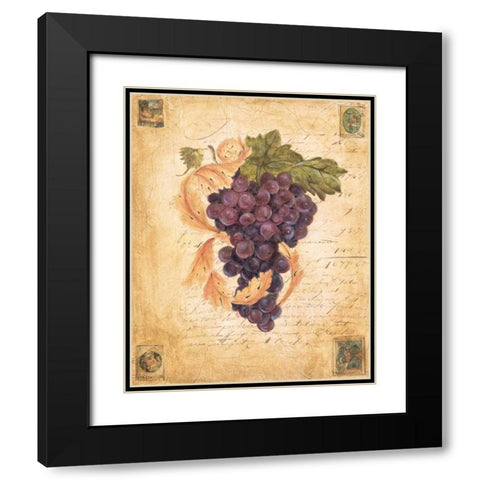 A Rich Harvest II Black Modern Wood Framed Art Print with Double Matting by Jardine, Liz