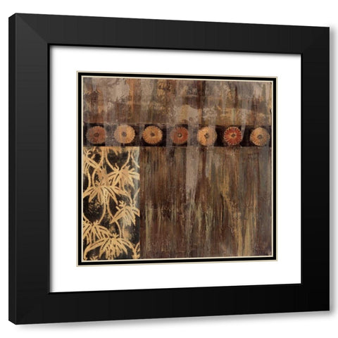 Asian Eyes II Black Modern Wood Framed Art Print with Double Matting by Jardine, Liz