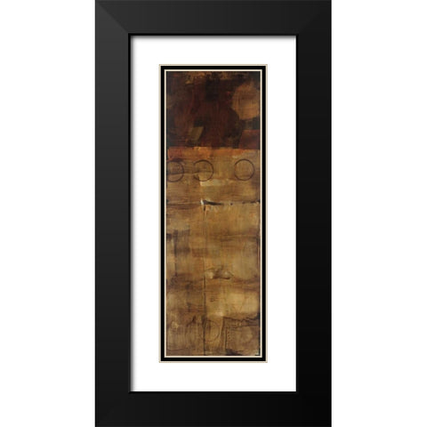 Balancing Act I Black Modern Wood Framed Art Print with Double Matting by Jardine, Liz