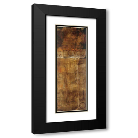 Balancing Act II Black Modern Wood Framed Art Print with Double Matting by Jardine, Liz