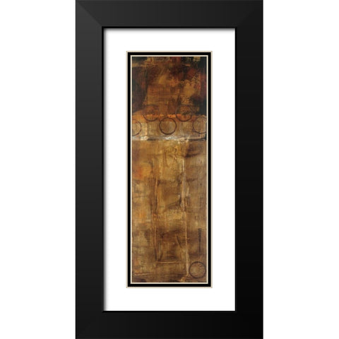 Balancing Act II Black Modern Wood Framed Art Print with Double Matting by Jardine, Liz