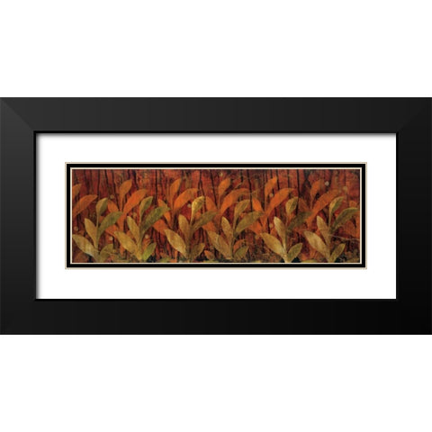 Coral Fields Black Modern Wood Framed Art Print with Double Matting by Jardine, Liz