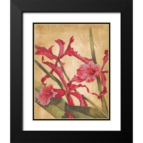 Hawaiian Tropics I Black Modern Wood Framed Art Print with Double Matting by Jardine, Liz