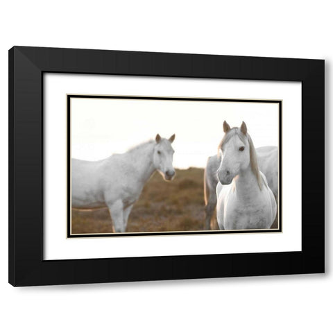 Havent Met You Yet Black Modern Wood Framed Art Print with Double Matting by Llovet, Jorge