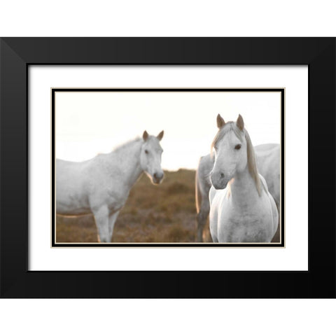 Havent Met You Yet Black Modern Wood Framed Art Print with Double Matting by Llovet, Jorge