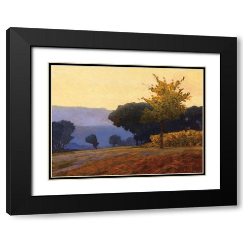 Meadow Black Modern Wood Framed Art Print with Double Matting by Lovelace, Kent