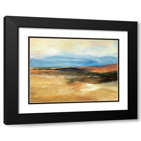 Sedona Hills Black Modern Wood Framed Art Print with Double Matting by Lenker, Marlene