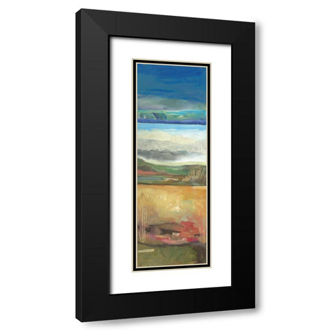Nantucket Vistas I Black Modern Wood Framed Art Print with Double Matting by Lenker, Marlene