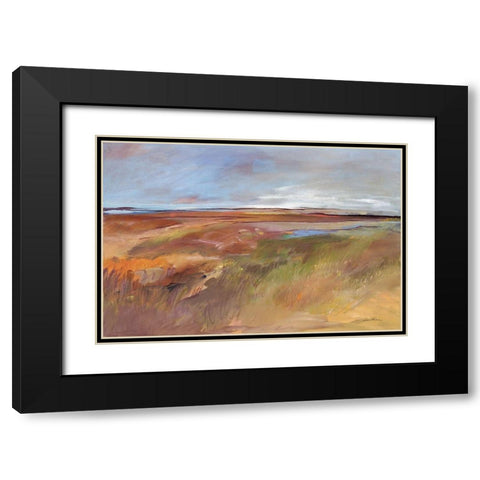Dusk Black Modern Wood Framed Art Print with Double Matting by Lenker, Marlene