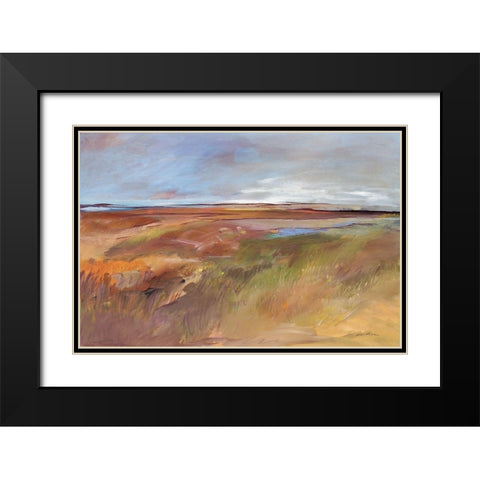 Dusk Black Modern Wood Framed Art Print with Double Matting by Lenker, Marlene